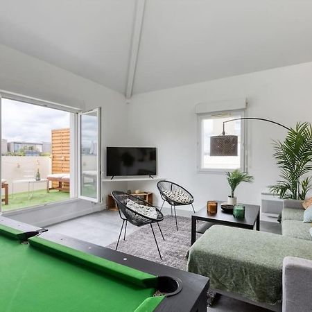 Premium Flat 6 People With Billard And Terrace Stade De France سان دوني المظهر الخارجي الصورة