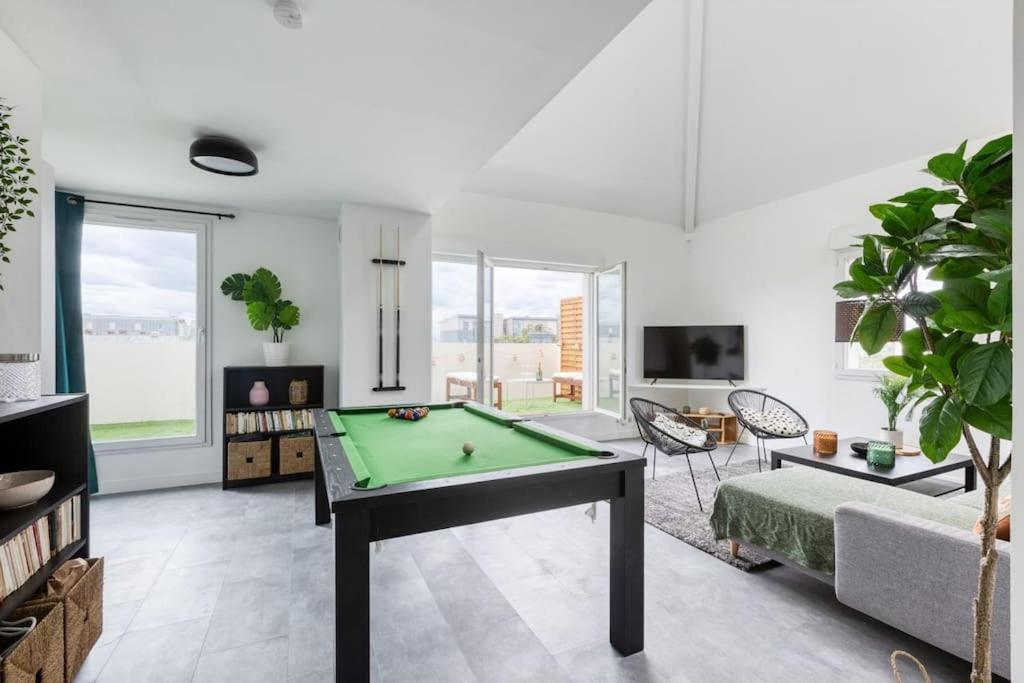 Premium Flat 6 People With Billard And Terrace Stade De France سان دوني المظهر الخارجي الصورة