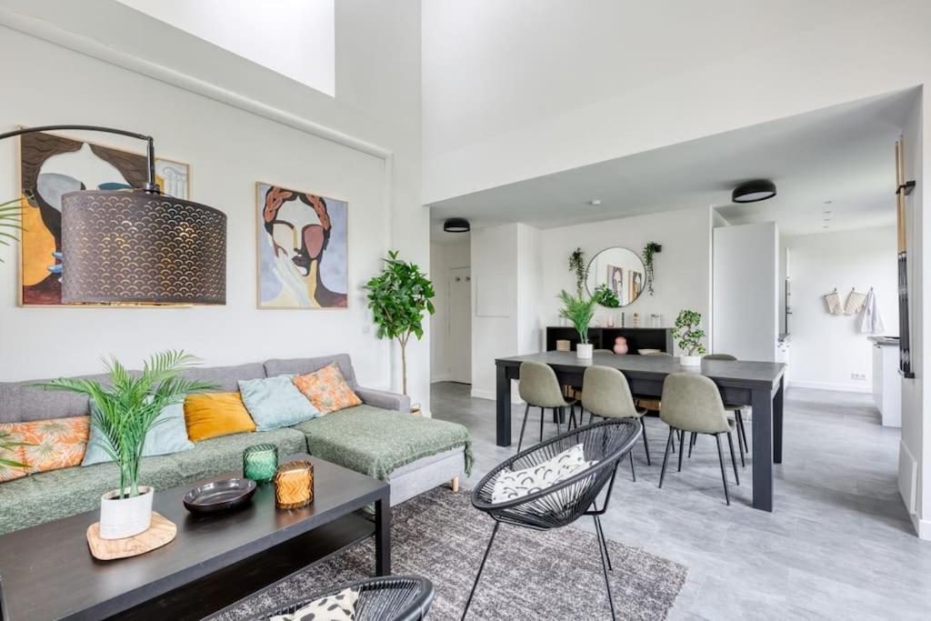 Premium Flat 6 People With Billard And Terrace Stade De France سان دوني المظهر الخارجي الصورة